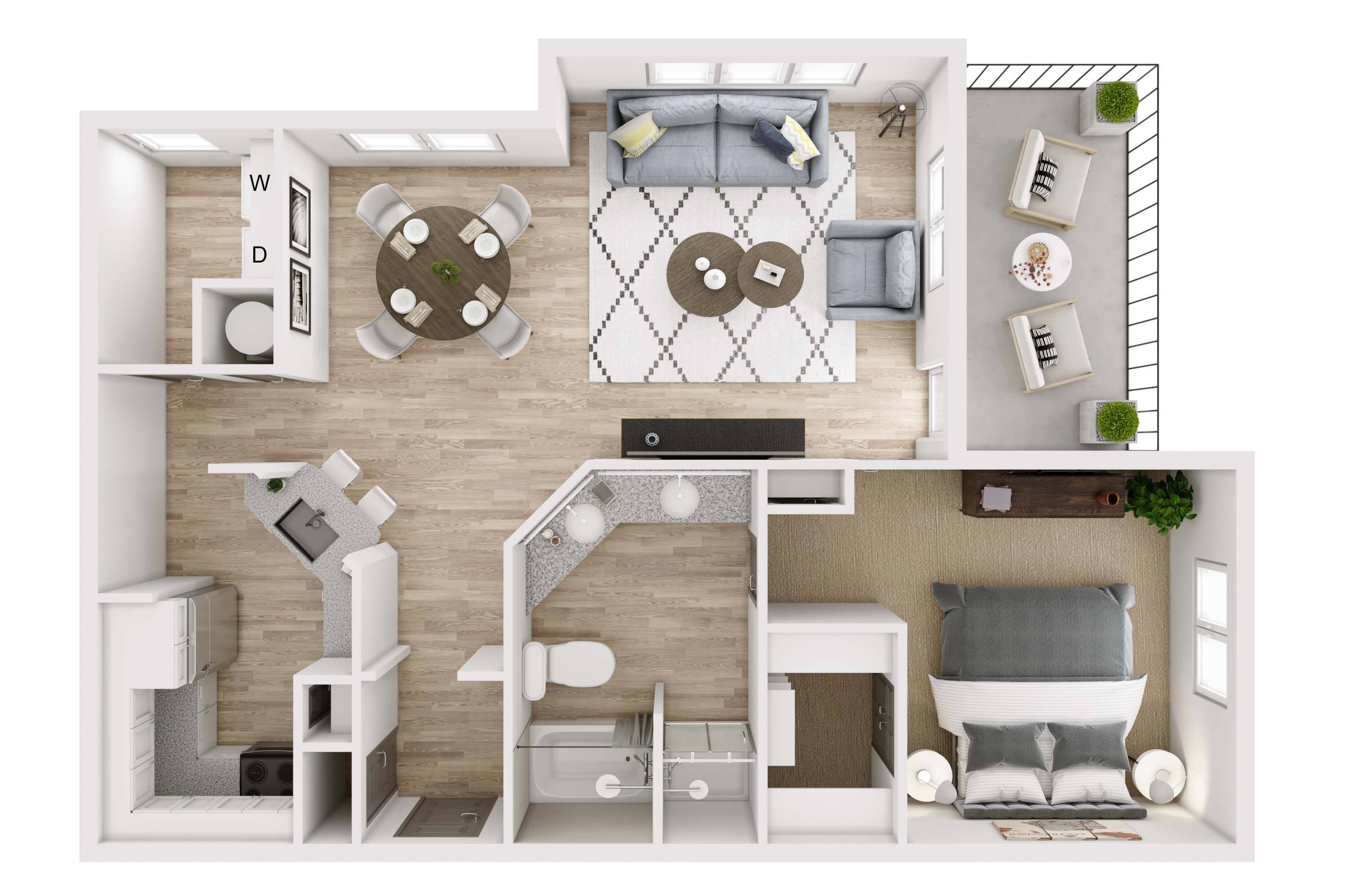 A4 floor plan